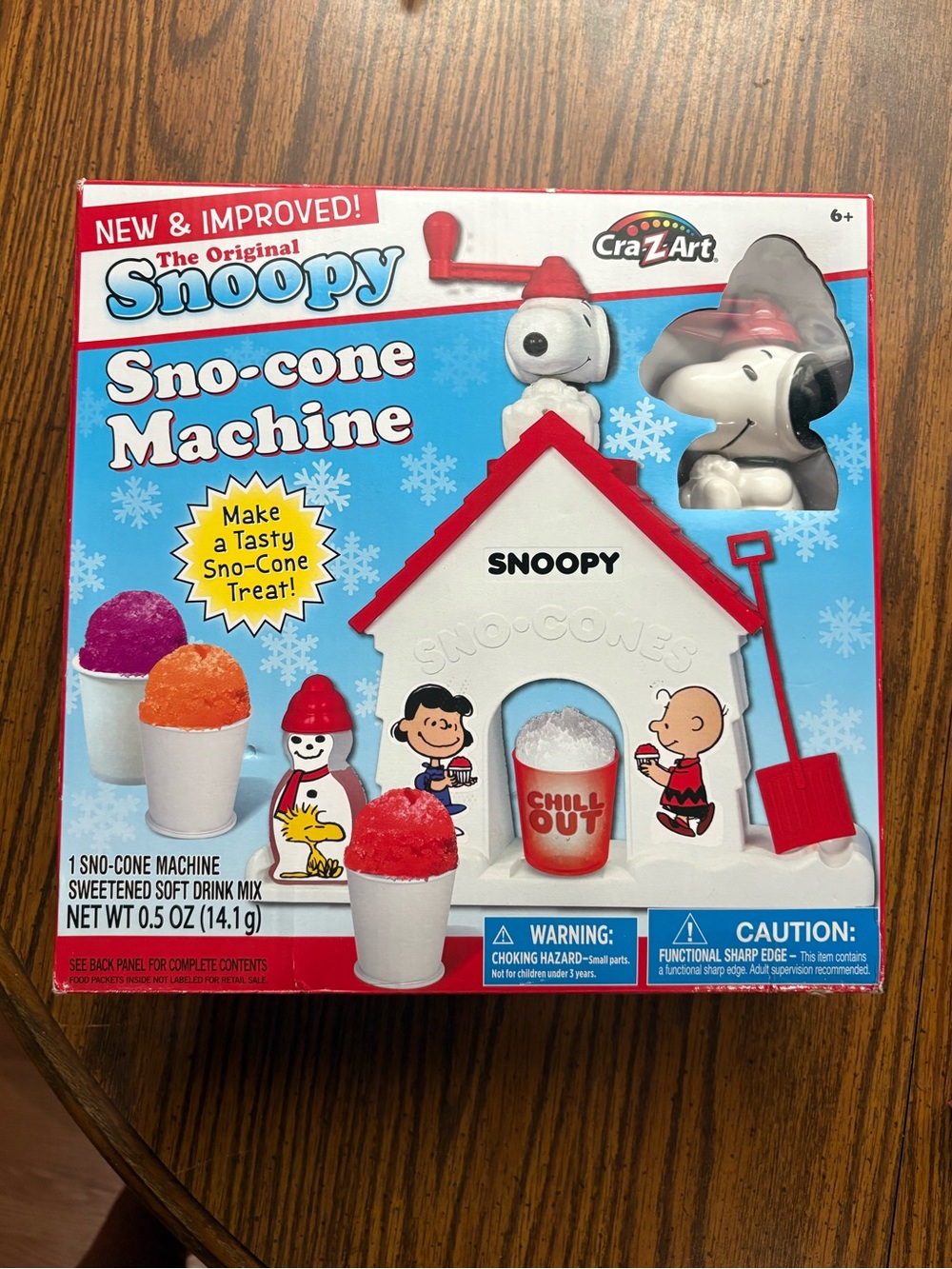 The original Snoopy snow cone machine NIB